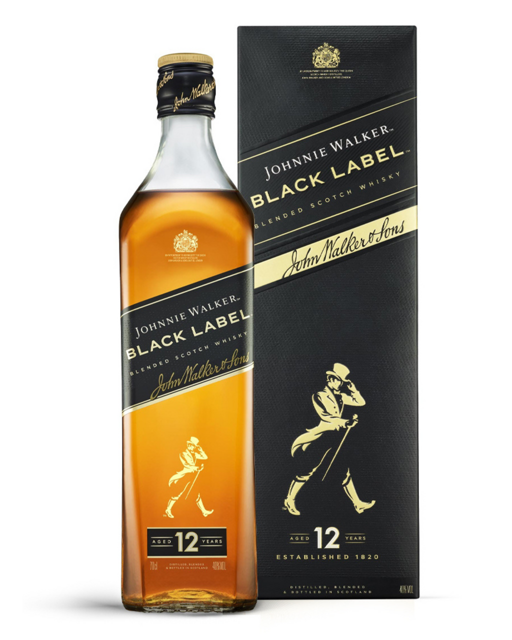 Johnnie Walker Black Label 12 Anos Whisky 70cl – Iportwine.com