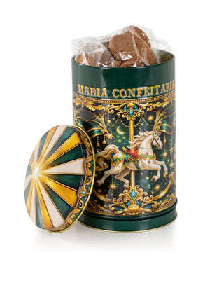 “The Enchanted Carousel” Cookie Can by Maria Confeitaria 150g