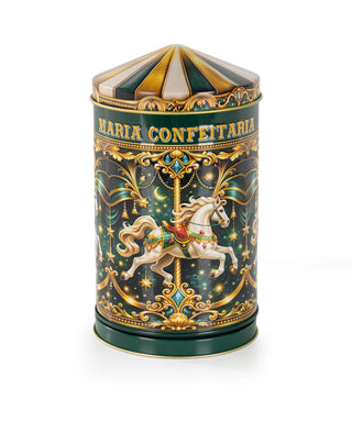 “The Enchanted Carousel” Cookie Can by Maria Confeitaria 150g
