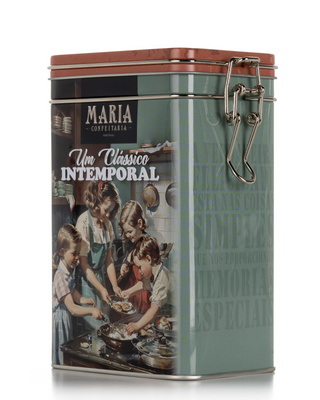 Lata de Biscoitos Artesanais "Intemporal" Maria Confeitaria 150g