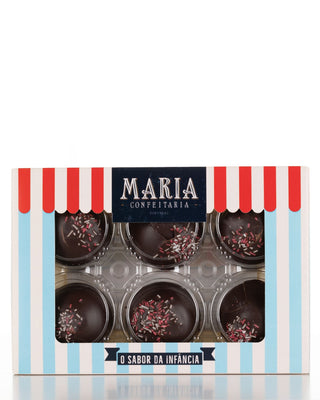 Bombocas de Chocolate Maria Confeitaria 100g