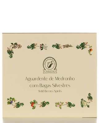 Caixa Arbutus Aguardente Medronho c/ Bagas Silvestre 8x10cl