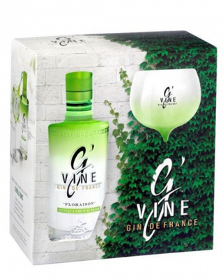 Gin GVine Floraison Premium c/ copo 70cl