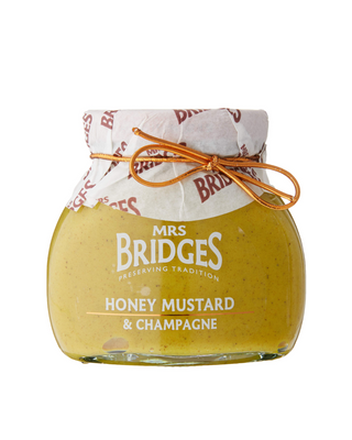 Honey Mustard with champagne Mrs Bridges 200g