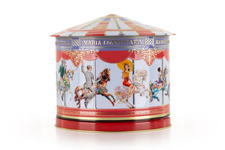 Musical Tin with “Carousel” Cookies 2025 Edition Maria Confeitaria 300g