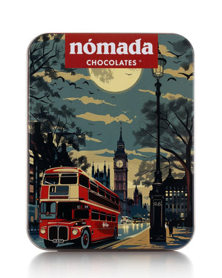 Lata de Chocolate "Londres" Nómada Chocolates 50g