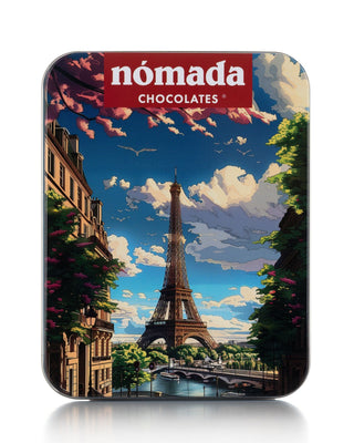 Lata de Chocolate "Paris" Nómada Chocolates 50g