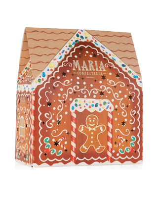 Gingerbread House with Lights by Maria Confeitaria 150g