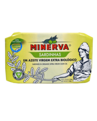 Sardinha em Azeite Virgem Extra Biológico Minerva 120g