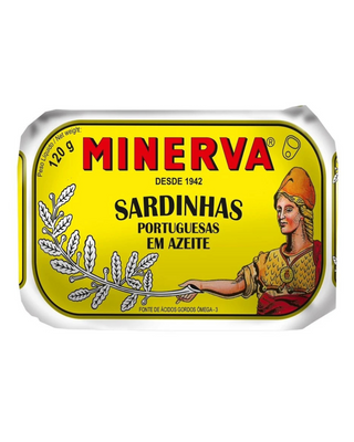 Sardinhas Portuguesas em Azeite Minerva 120g