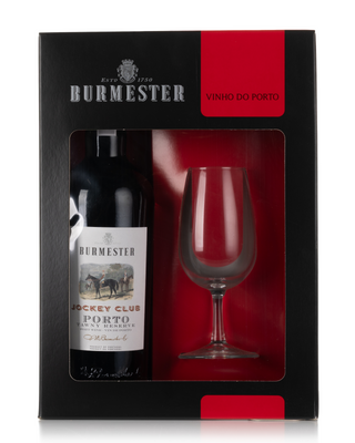 Vinho Porto Burmester Jockey Club c/ copo 75cl