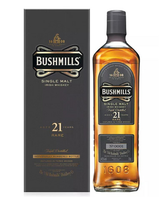 Whisky Malte Old Bushmills 21 Anos 70cl