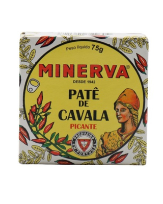 Pate Spicy Mackerel Minerva 65g