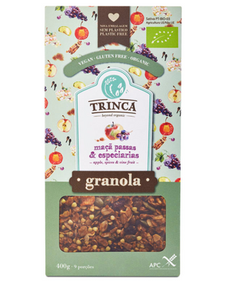 Granola Maçã, Passas e Especiarias Trinca 400g