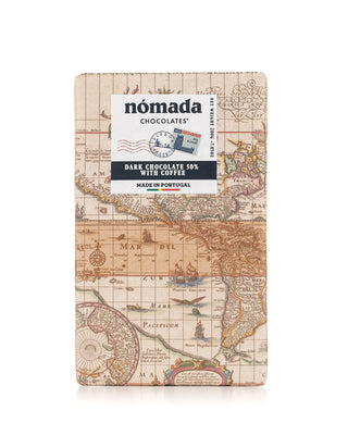 50 % dunkle Schokolade mit Nómada-Kaffee 200 g