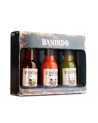 Bandido Pack (Piri-piri, Jindungo and Jalapeño)