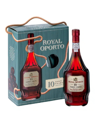 Vinho do Porto Royal Oporto 10 Anos 75cl c/2 cálices