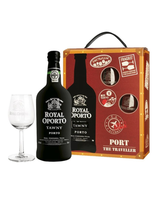 Vinho do Porto Royal Oporto Tawny 75cl c/2 cálices