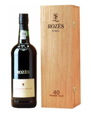 Vinho do Porto Rozès 40 Anos c/cx. madeira 75cl