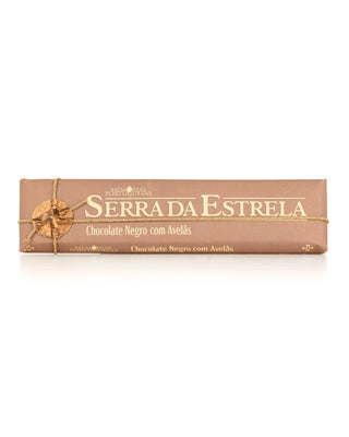 Tablete de Chocolate Negro com Avelãs "Serra da Estrela" Memórias Portuguesas 300g