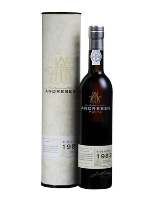 A Bottle of Andresen Harvest 1982 Port