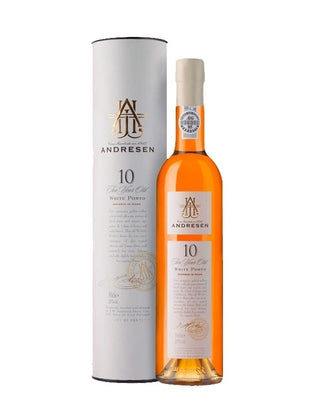 A Bottle of Andresen 10 Years White Port