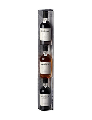 A Bottle of Churchill's Pack Vertical 3x20cl