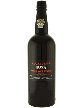 A Bottle of Cockburn's Vintage 1975