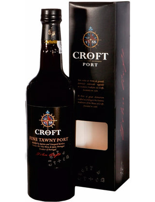 A Bottle of Croft Tawny with Case Box Port
