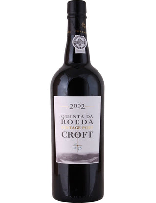 A Bottle of Croft Vintage Quinta da Roeda 2002 Port