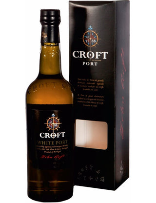 A Bottle of Croft White with Case Box Port