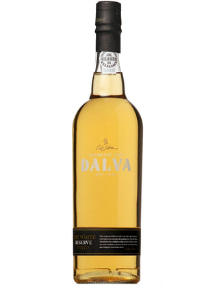 A Bottle of Dalva Dry White Reserve Port