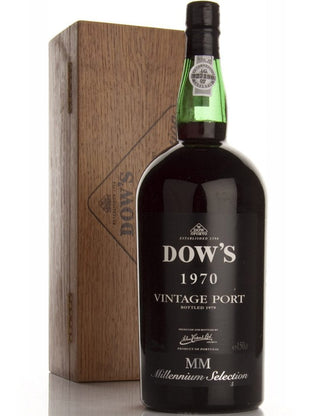 A Bottle of Dow's Vintage Magnum 1970 Port Wine