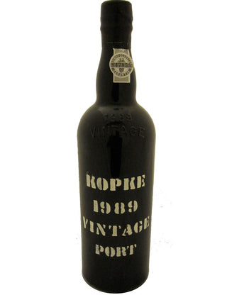 A Bottle of Kopke Vintage 1989 Port