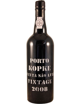A Bottle of Kopke Vintage 2008 Quinta São Luiz Port Wine