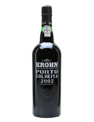 A Bottle of Krohn Harvest 2002 Port