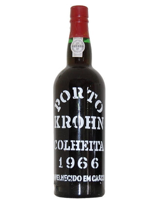 A Bottle of Krohn Harvest 1966 Port