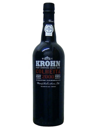 A Bottle of Krohn Harvest 2000 Port