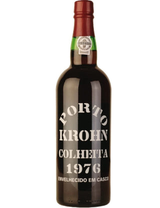 A Bottle of Krohn Harvest 1976 Port