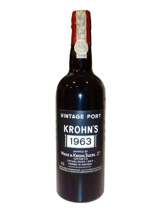 A Bottle of Krohn Vintage 1963