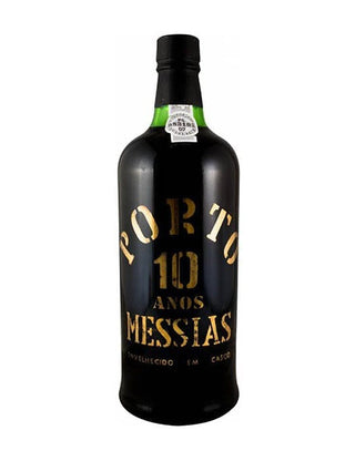 A Bottle of Messias 10 Years Tawny Pirogravado in Gold