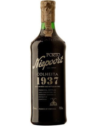 A Bottle of Niepoort Harvest 1937 Port Wine