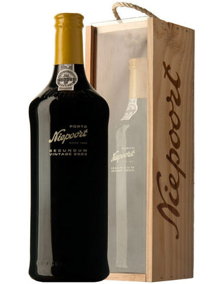 A Bottle of Niepoort Secundum Vintage 2003 Port Wine