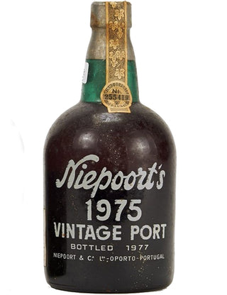 A Bottle of Niepoort Vintage 1975 Port Wine
