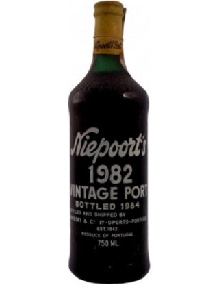 A Bottle of Niepoort Vintage 1982 Port Wine