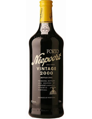 A Bottle of Niepoort Vintage 2000 Port Wine