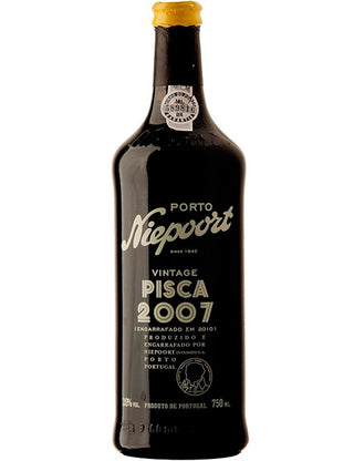 A Bottle of Niepoort Vintage 2007 Pisca Port Wine