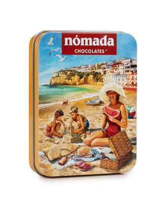 Lata de Chocolate "Algarve" Nómada Chocolates 50g