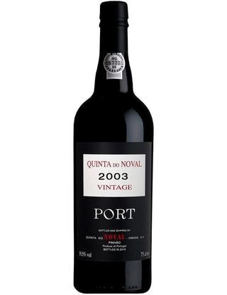 A Bottle of Quinta do Noval Vintage 2003 Port Wine