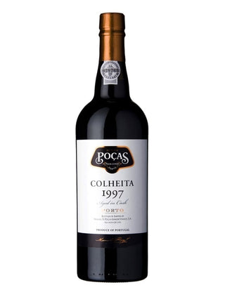 A Bottle of Poças Harvest 1997 Port Wine
